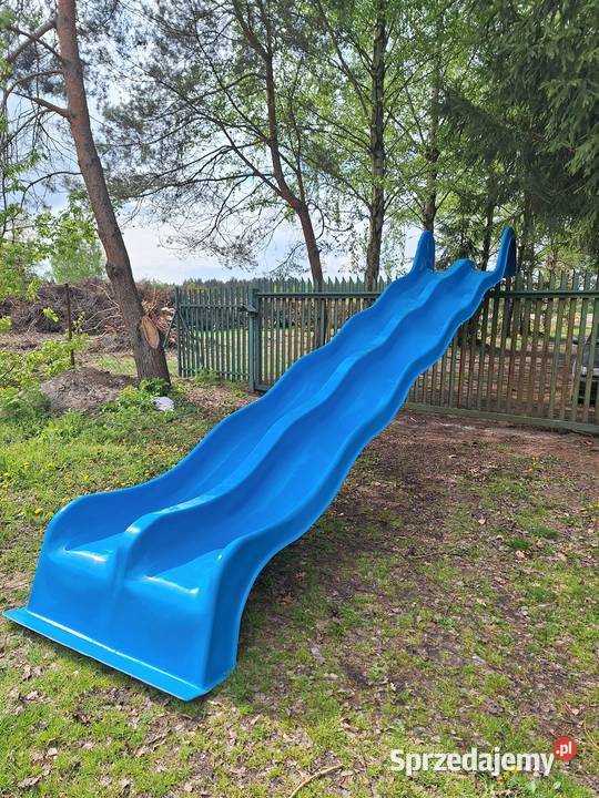 Zjeżdżalnia podwójna falowana 6m z laminatu Sochaczew