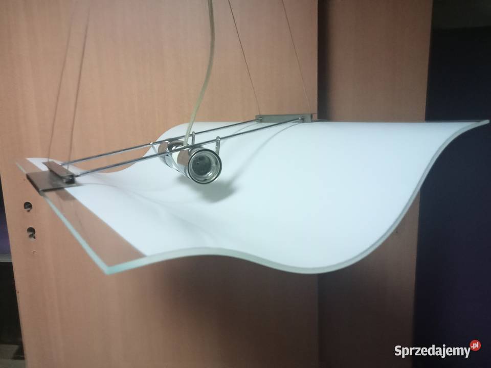 Lampa wisząca szklana Zabrze