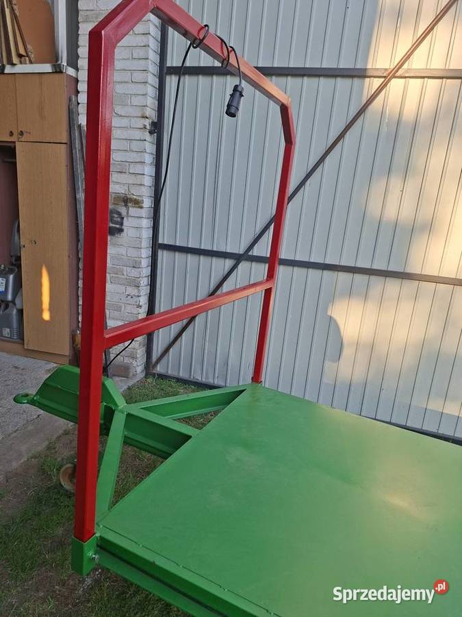 Przyczepa wózek sadownicza na 5 palet 125x510m Tarłów sprzedam