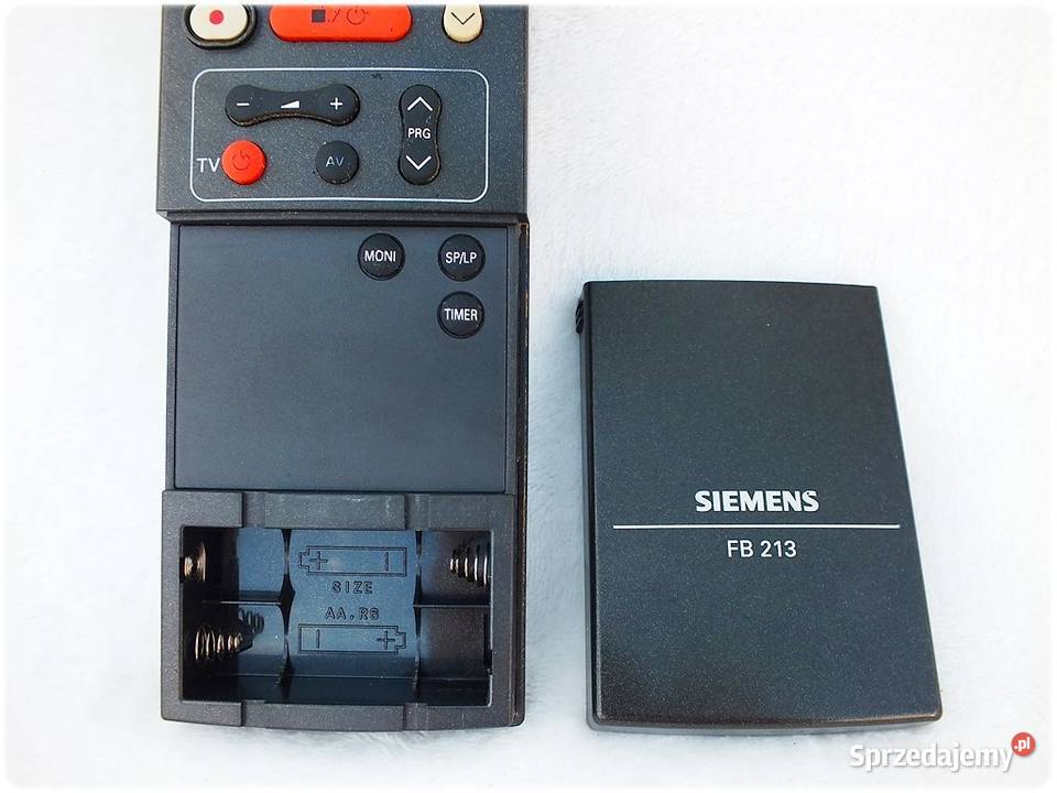 Pilot Siemens FB213 do magnetowidów VHS z lat Żary