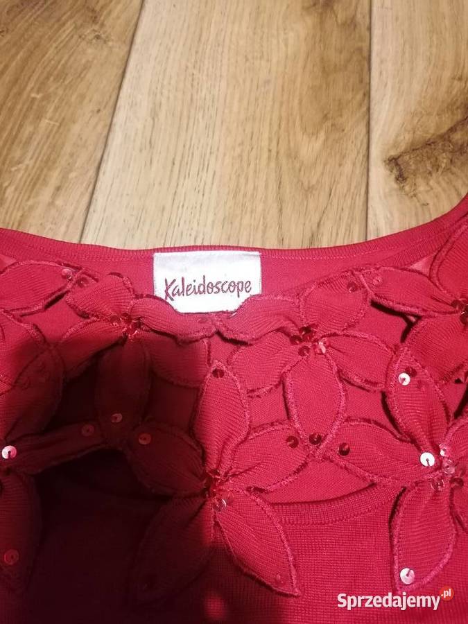 Bluzka z haftem kwiatów pomorskie Gdańsk