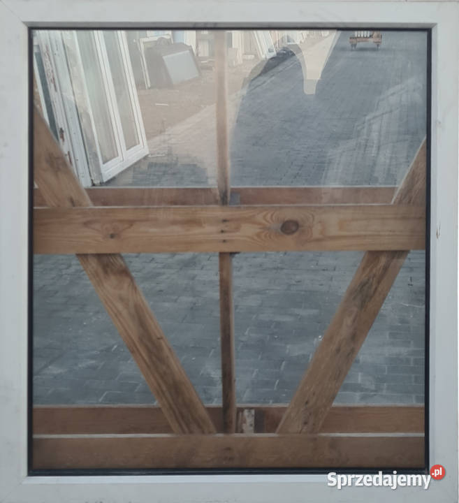 OKNA KacprzaK Witryna 95X106 FIX Używany PCV Lublin sprzedam
