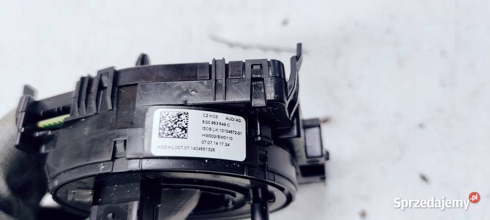 TAŚMA ZWIJAK PODUSZKI MODUŁ AUDI A3 8V osobowe Przystajń