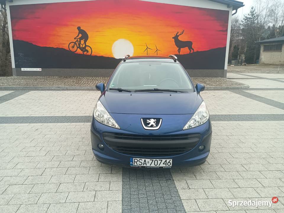 Peugeot 207sw 14 benzyna 115000 207 podkarpackie Sanok sprzedam