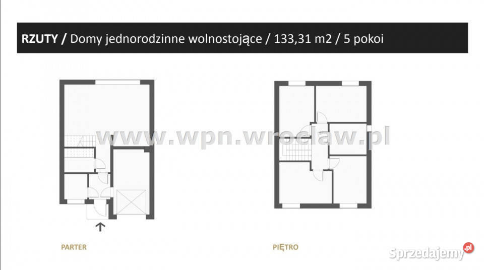 sprzedaży domu wolnostojącego Kobierzyce