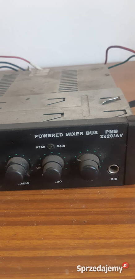 Wzmacniacz Mikser Autobusowy Eltra Bus PMB Koronowo