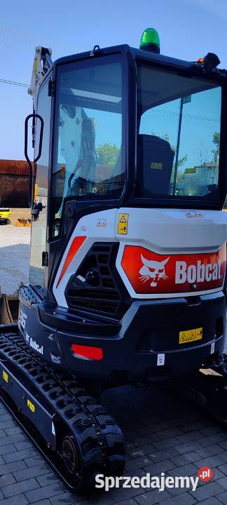 Bobcat E 26 mini koparka ful nowa 3 łyżki szyb Koparki