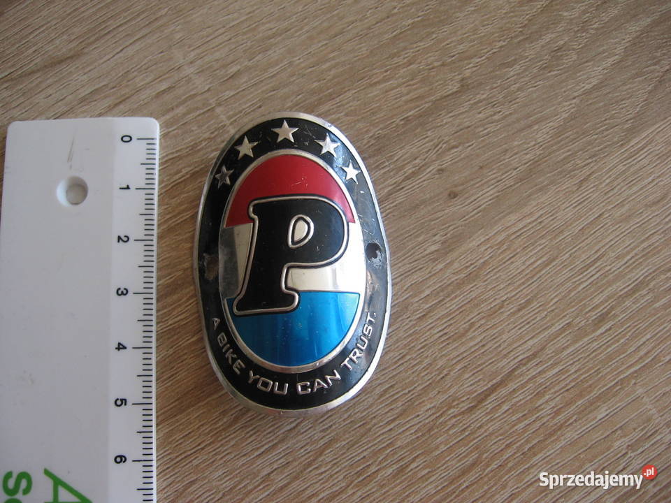 Rower rowerowa tabliczka znaczek logo bike P Przemyśl