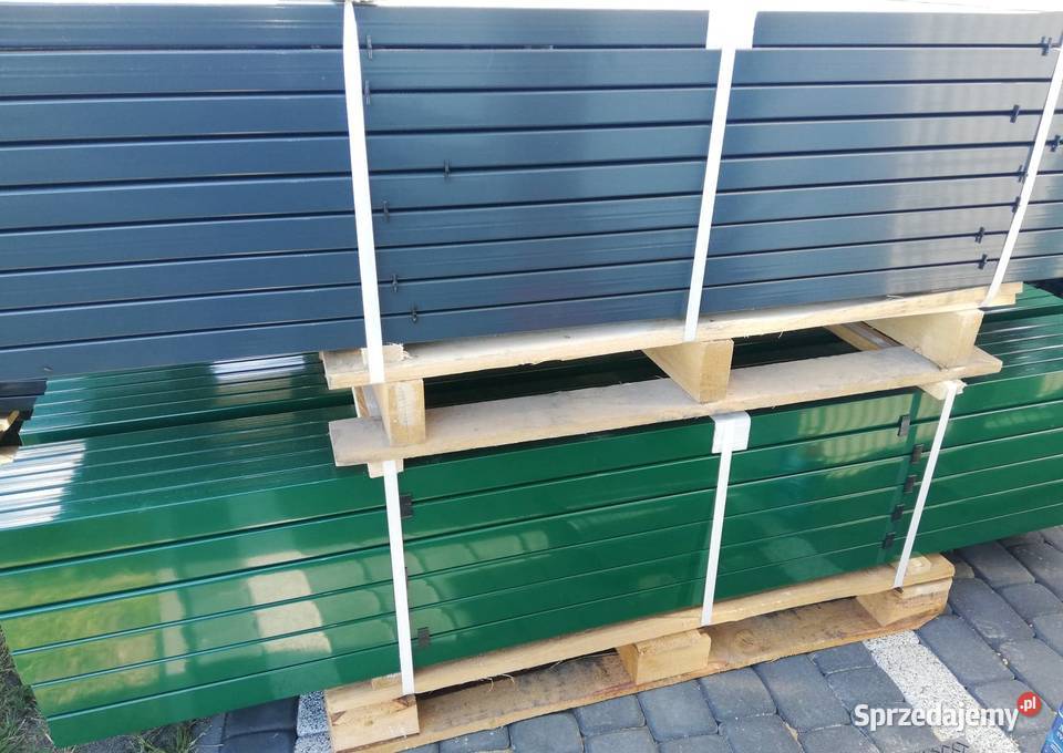 Słupek ogrodzeniowy Słupki 60x40mm OCKOLOR dł 2m śląskie Częstochowa