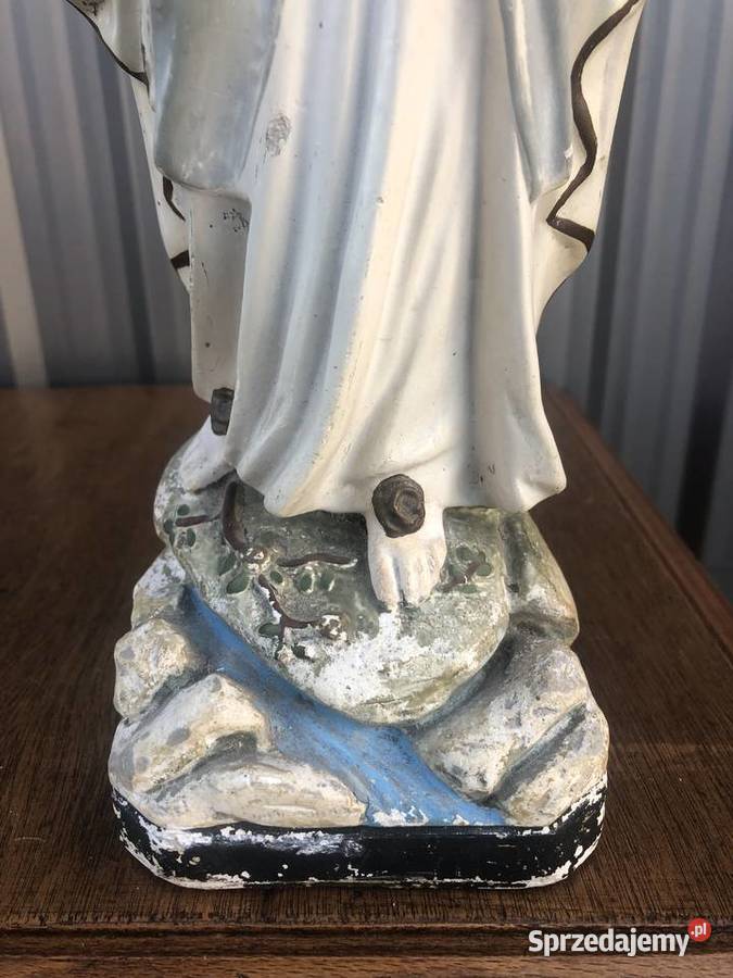 Zabytków Figurka gipsowa Maryja Łowicz