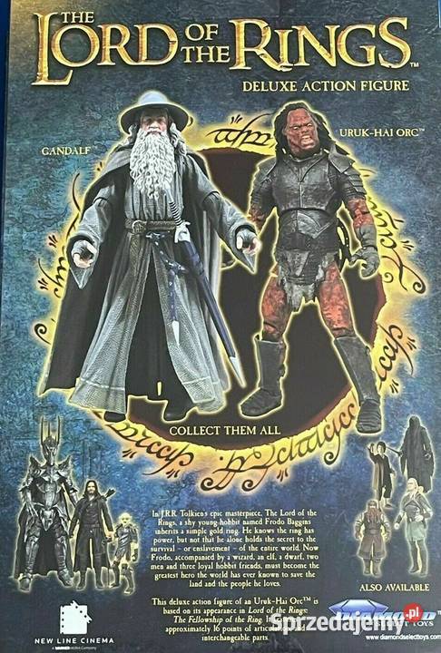 Figurka Gandalf 18 Władca Pierścieni Lord of The CE  Mogilany