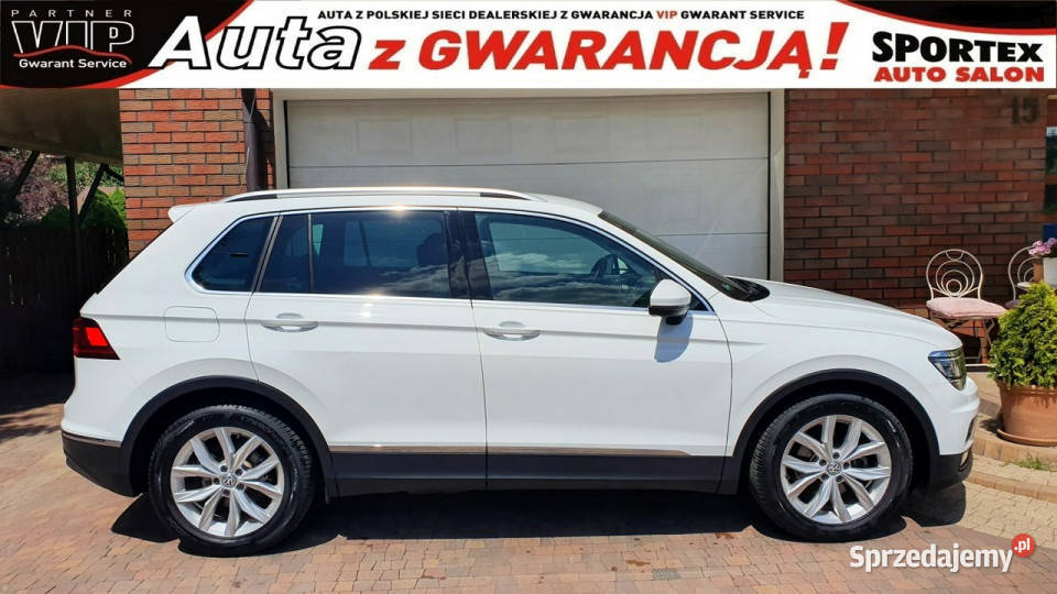 Volkswagen Tiguan 14 TSI 150 DSG Highline łopatki zmiany biegów Aleksandrów Łódzki