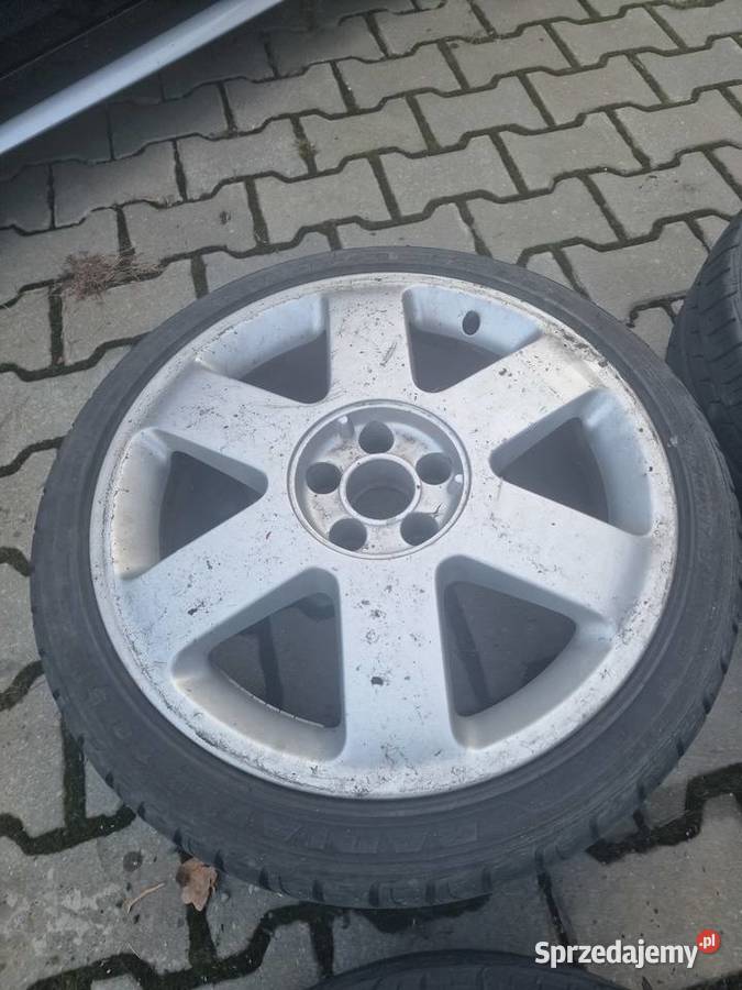 Felgi 17 5x100 audi tt z oponami letnimi Samochodowe śląskie sprzedam