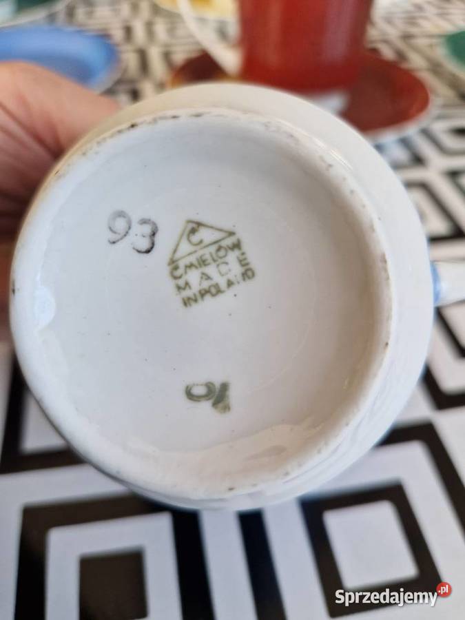 Serwis do kawy herbaty Ćmielów lata 60