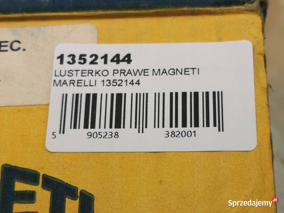 LUSTERKO PRAWE FIAT CROMA 19851996 NOWE MAGNETI osobowe sprzedam