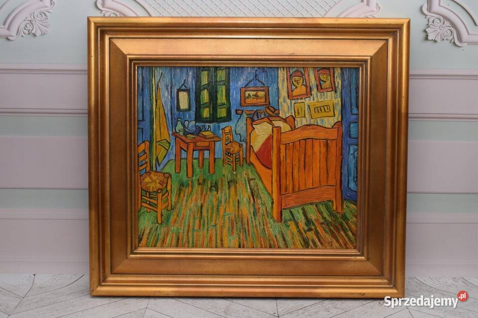 Abstrakcja Vincent Van Gogh Pokój Obraz Olejny