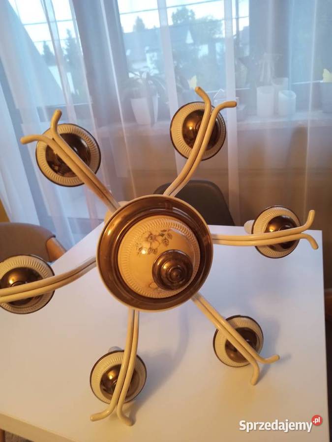 Żyrandol lampa wisząca CICHOŃ Katowice vintage Lampy wiszące Tychy sprzedam