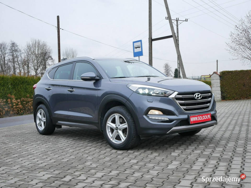 Hyundai Tucson 16GDI 132 Eu6 Salon Polska 1 bluetooth Samochody osobowe Goczałkowice-Zdrój