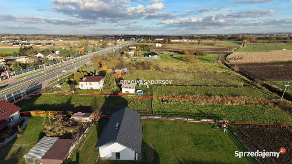 Grunt 2029m2 Kraków Igołomska rolna