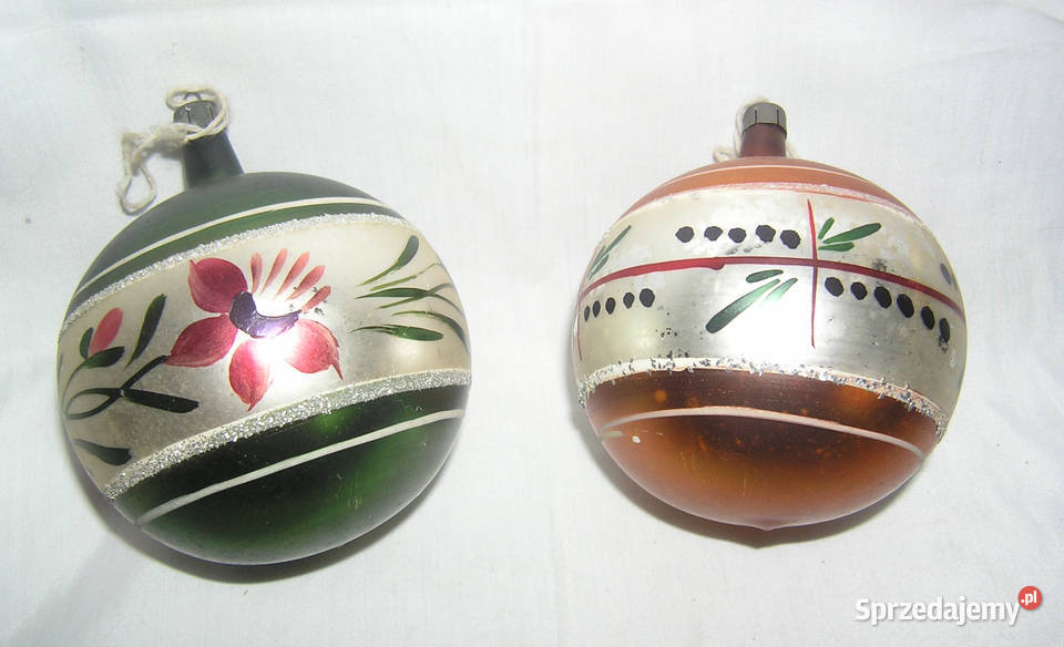 bombki vintage duże obwód 33 D15vin dolnośląskie