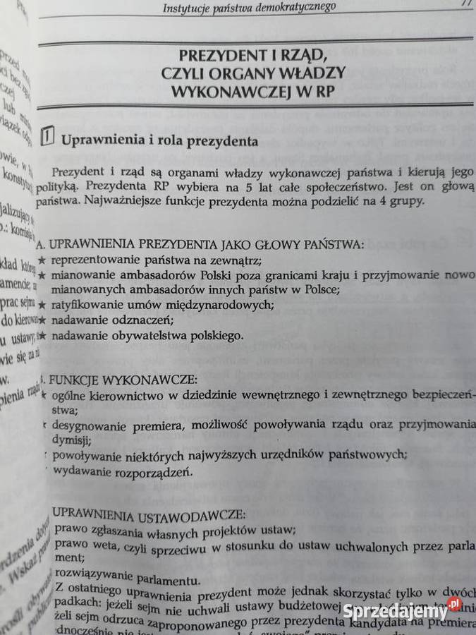 Wychowanie obywatelskie unikatowy egzemplarz Warszawa