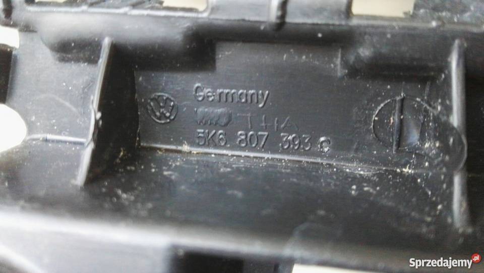 VW GOLF VI ŚLIZG ZDERZAKA TYŁ L P osobowe wielkopolskie