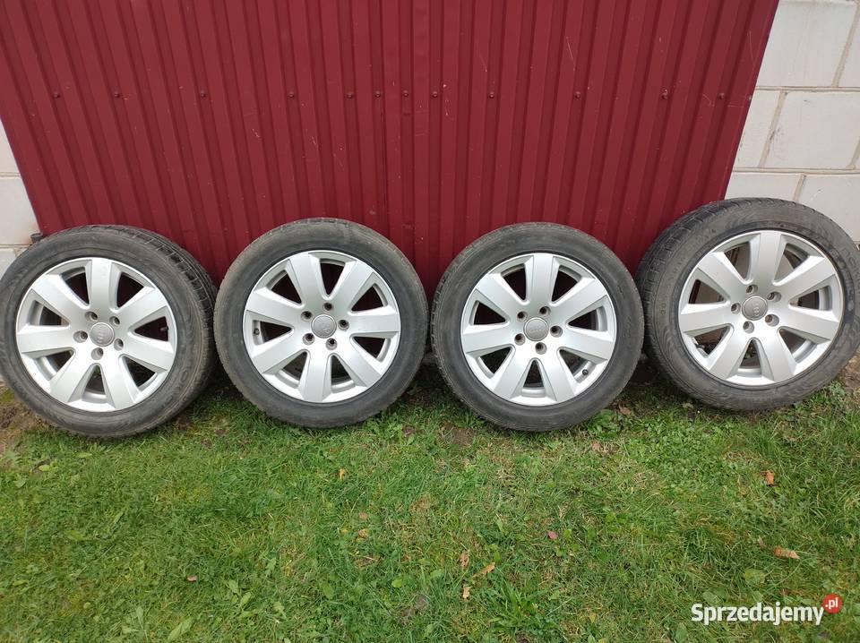 Sprzedam koła aluminiowe 16 Audi A6 A4 A3 lubelskie Żółkiewka-Osada