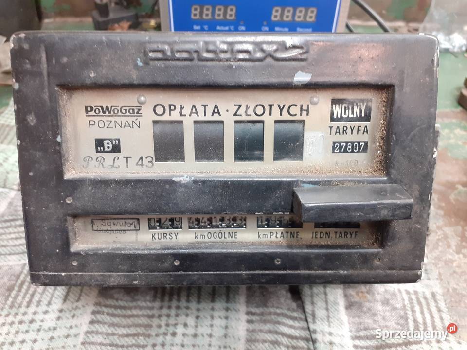 Części zabytkowe ursus taxi taxometr Gródek