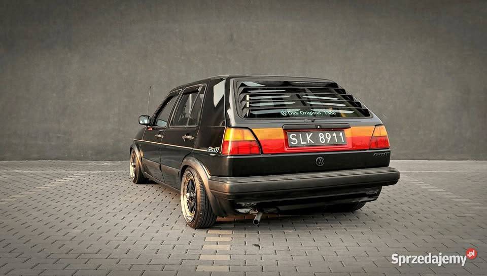 Lampy tył Golf 2 Czerwono pomarańczowe Mk ll Rok produkcji 1990 Zator