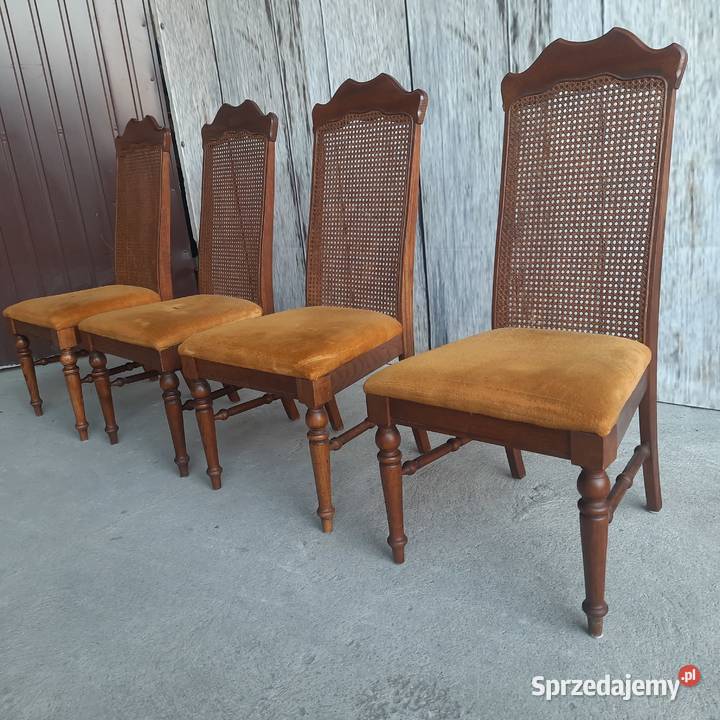 krzesła do jadalni z rafią 111 kujawsko-pomorskie Byczyna