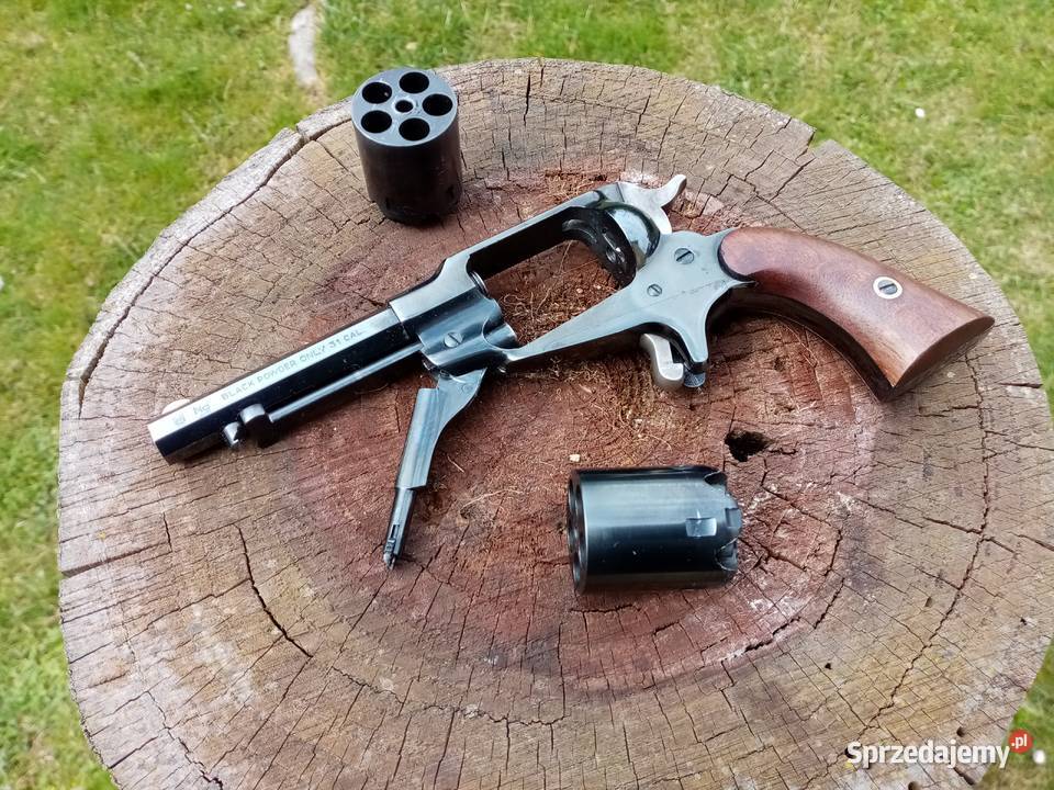 Czarnoprochowy Rewolwer Remington Pocket 1863 Kraków