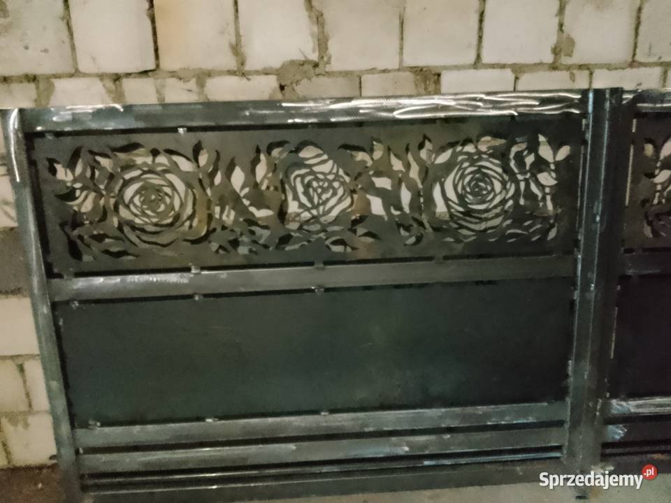 Brama wjazdowa z furtką