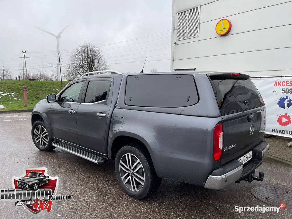 Zabudowa Mercedes X HARDTOP Szyby Podnoszone terenowe Pasłęk