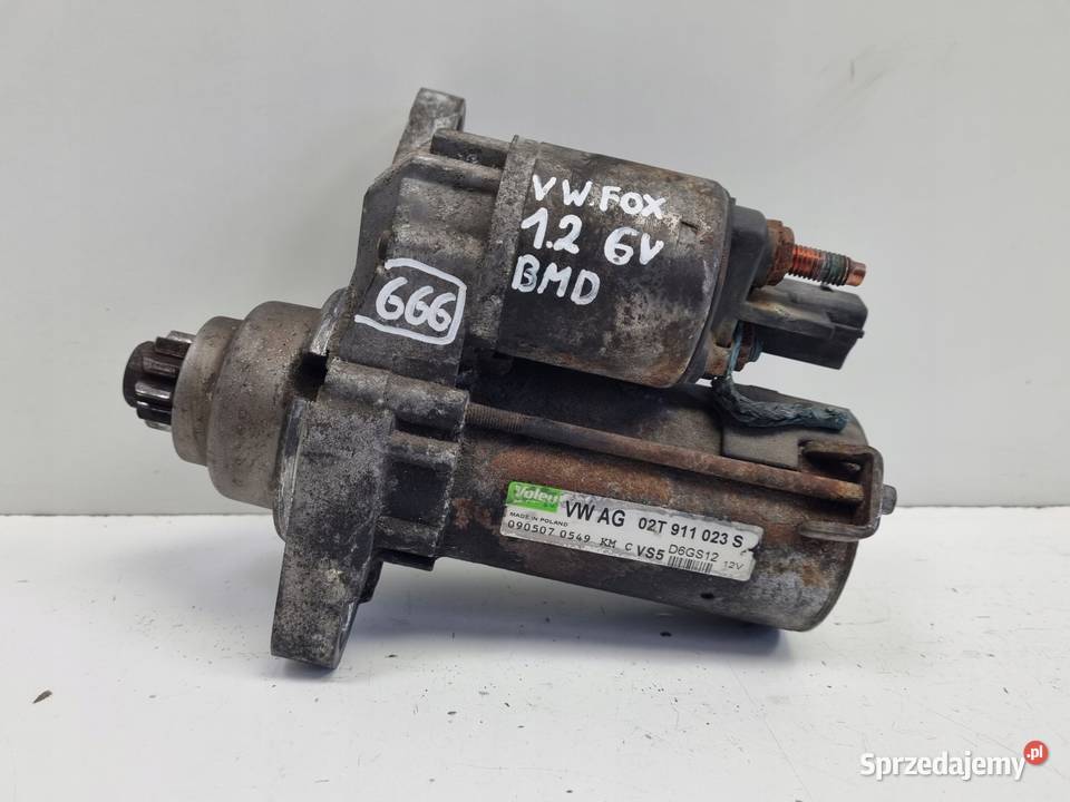ROZRUSZNIK VW Polo IV 12 6V ROZRUSZNIK valeo Rudka