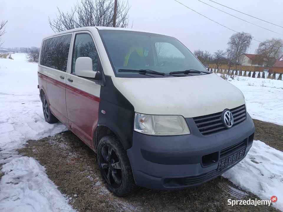 VW transporter 9 osób klimatyzacja 19 TDI Rok produkcji 2010 Busko-Zdrój