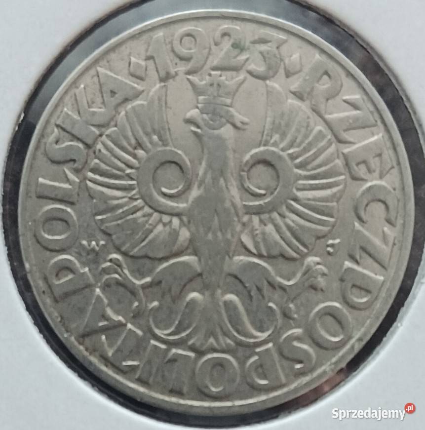 50 Groszy 1923 r 1 ładne Numizmatyka