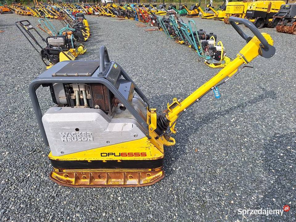 ZAGĘSZCZARKA WACKER NEUSON DPU 6555 14 He 946 dolnośląskie Trzebnica
