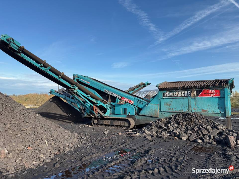 Powerscreen Chieftain 1400 Mobilny przesiewacz Kołodziejewo sprzedam