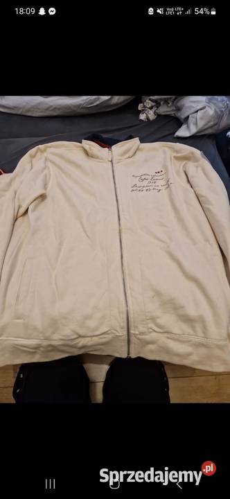 Bluza bez kaptura rozpinana