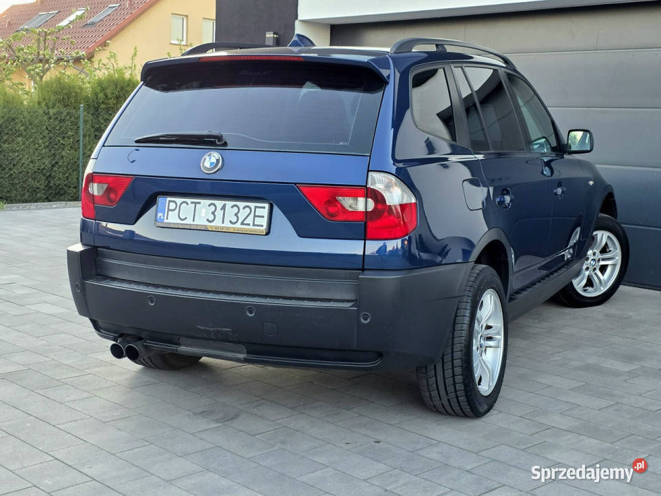 BMW X3 BEZWYPADKOWA śliczna świeżo sprowadzona Czarnków