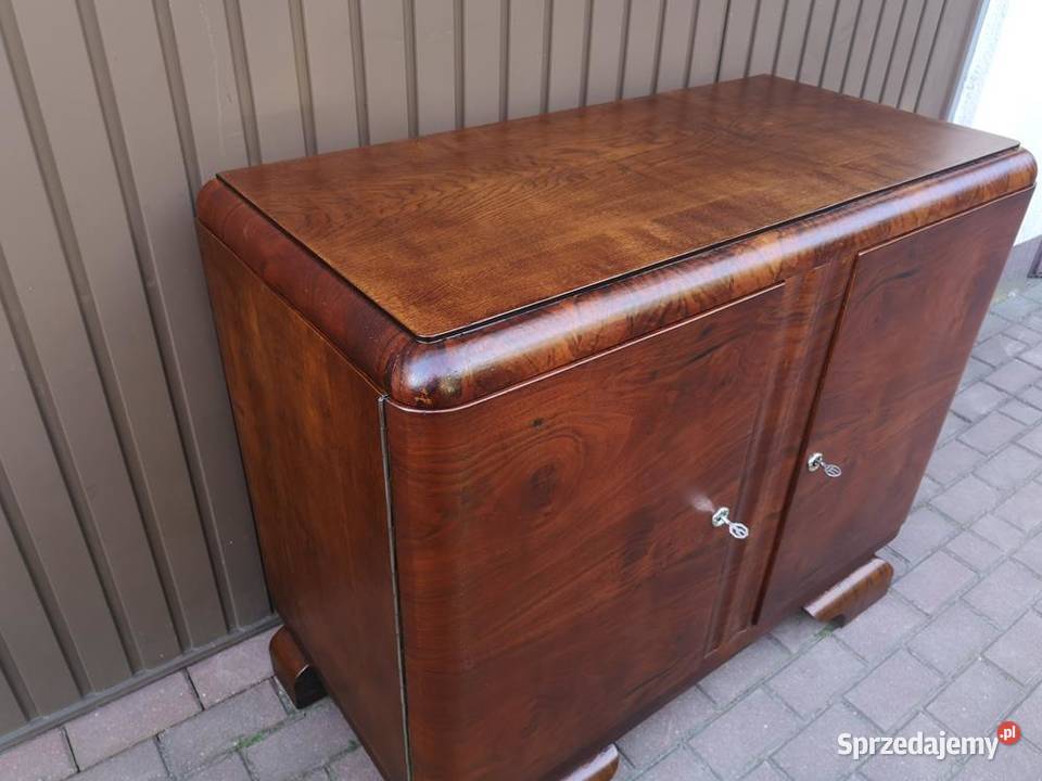 Komoda Pomocnik ARTDECO OrzechDąb Zgrabna Stara Swarzędz