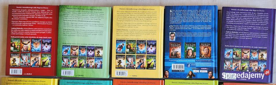 Magiczne drzewo komplet 12 1 Andrzej Maleszka Beletrystyka, powieści sprzedam