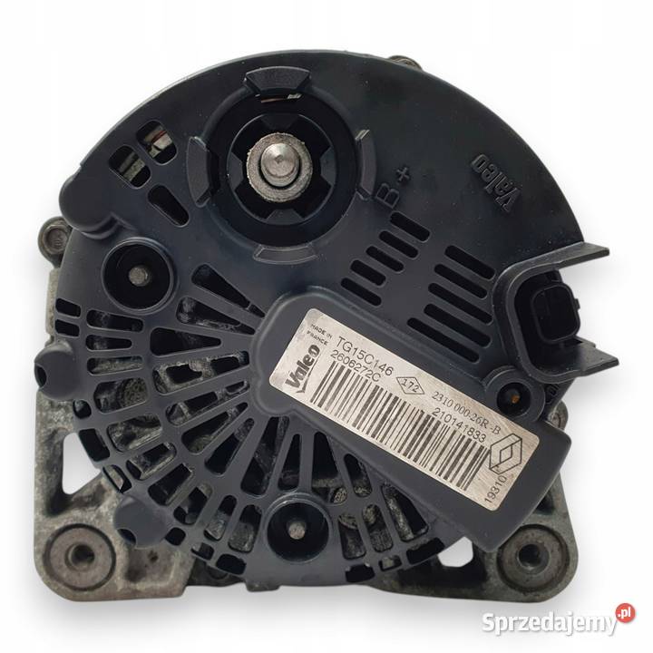 ALTERNATOR Renault Megane III IV 15 dCi Valeo osobowe Układ elektryczny silnika Chełm