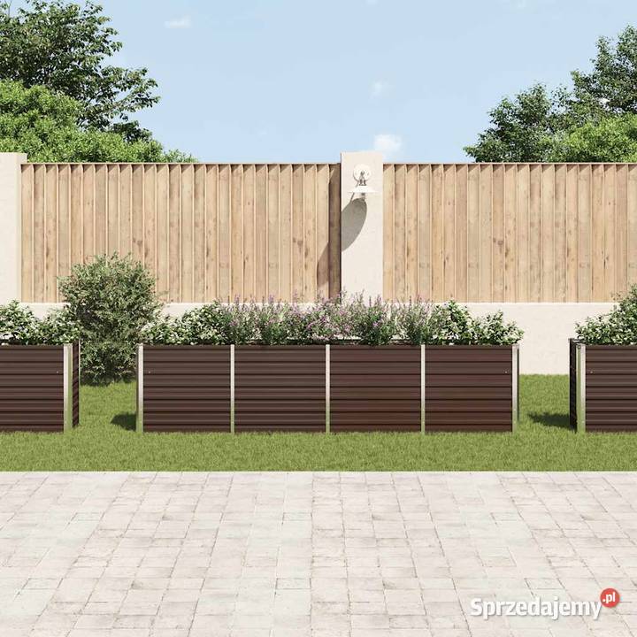 Donica do podniesionej grządki 320x40x77 stal sprzedam