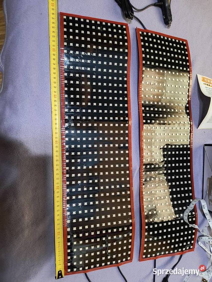 Panel taśma LED oczy do samochodu Taśmy LED Łódź