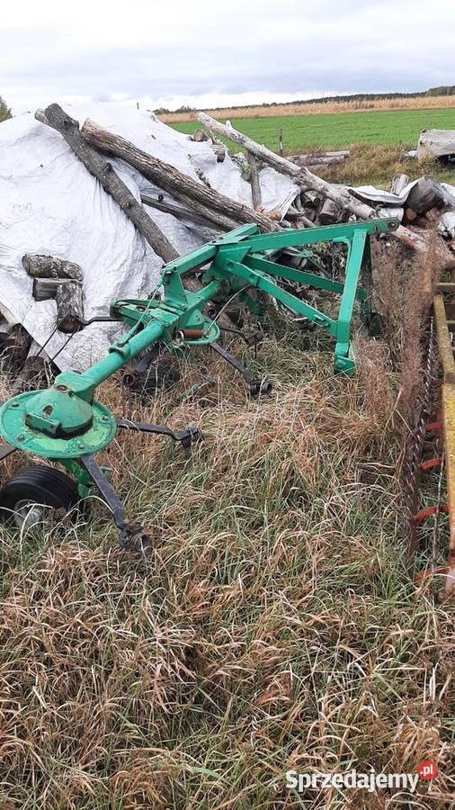 Rozbijak przewracarka DF 244 Zgrabiarki i przetrząsacze Kulesze-Chobotki