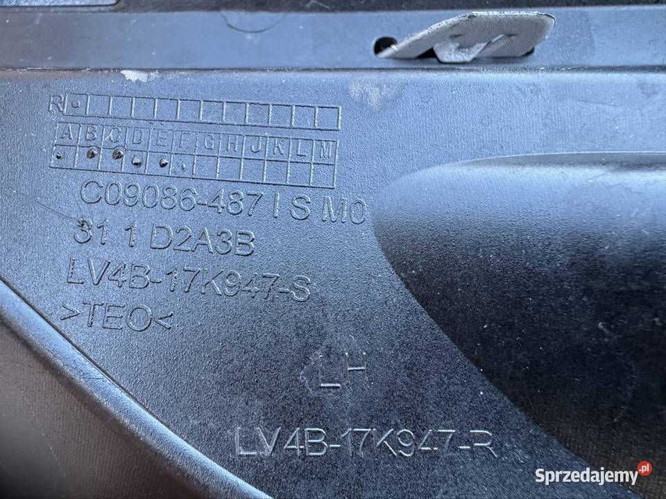 Kratka zderzaka przód lewa LH Ford kuga mk3