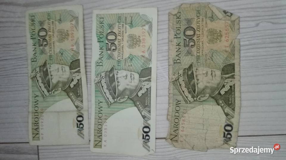 Banknoty Numizmatyka wielkopolskie