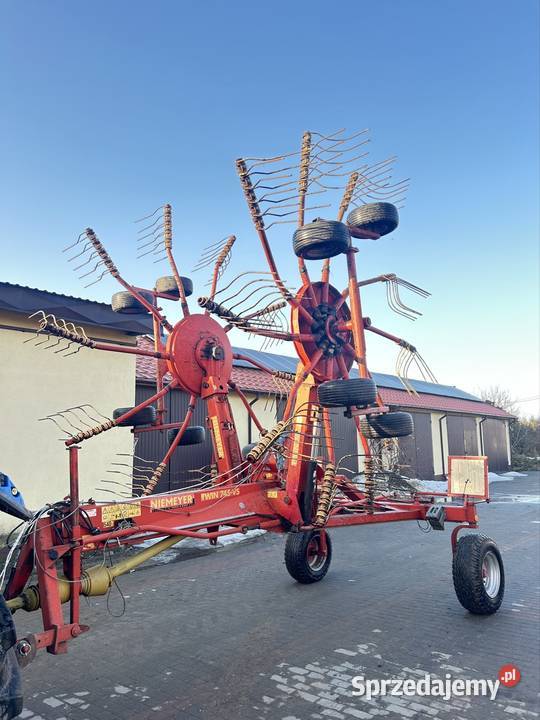Zgrabiarka Niemeyer 745 twin s 715 Wąsosze sprzedam
