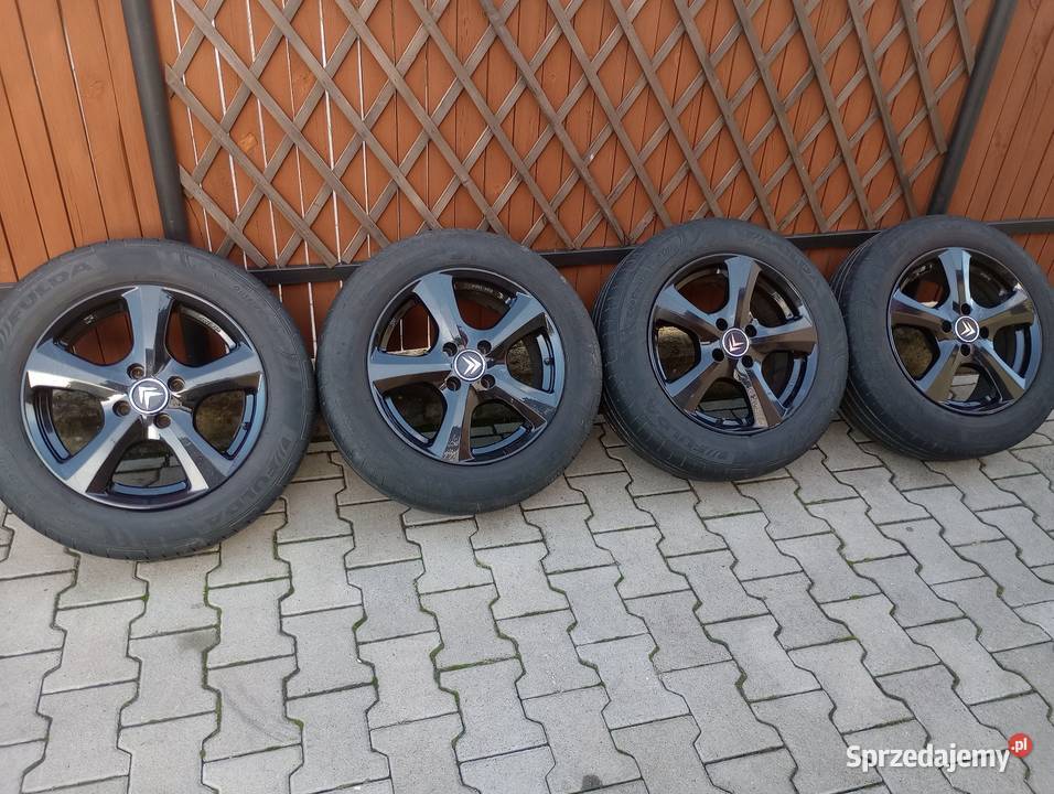 Alufelgi 16 4x108 Peugeot 306 307 207 208 Opony i felgi Włocławek sprzedam